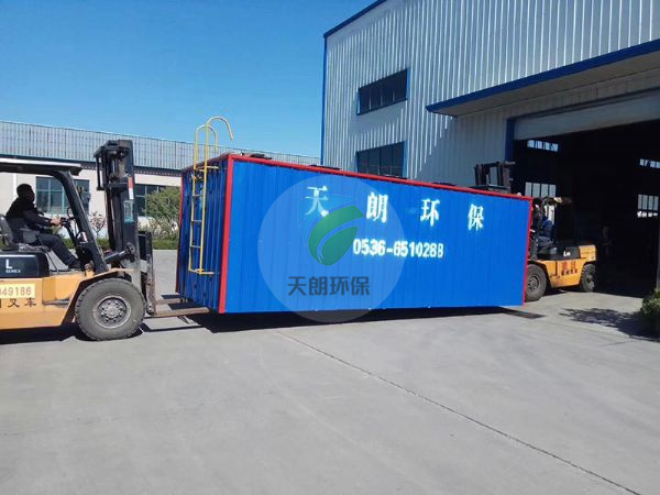 阿勒泰地埋一體化設(shè)備（外加保溫）發(fā)貨